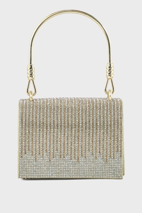 Top Handle Hand Bags BH0044-Golden