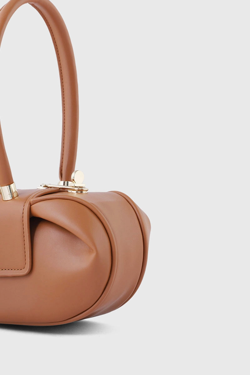 Top Handle Hand Bags BH0073-Tan