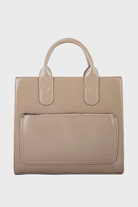 Top Handle Hand Bags BH0078-Brown