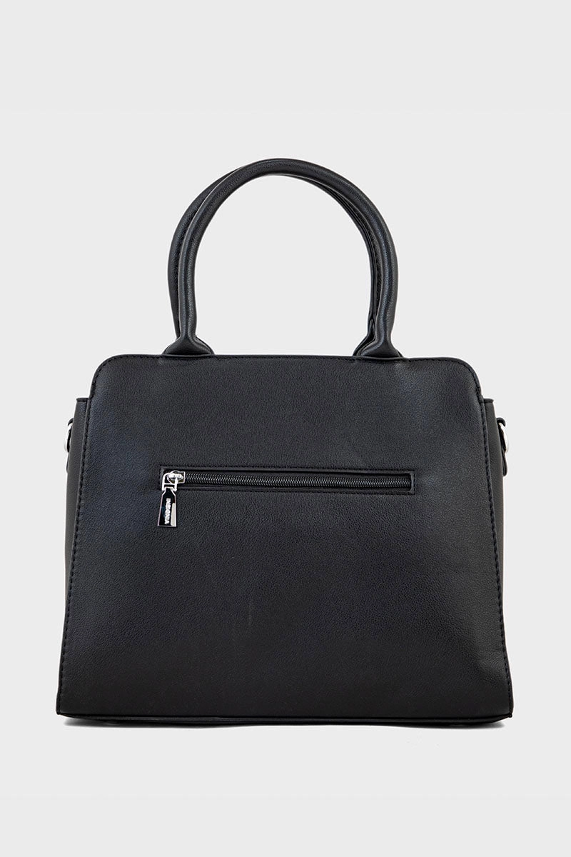 Top Handle Hand Bags BH0098-Black