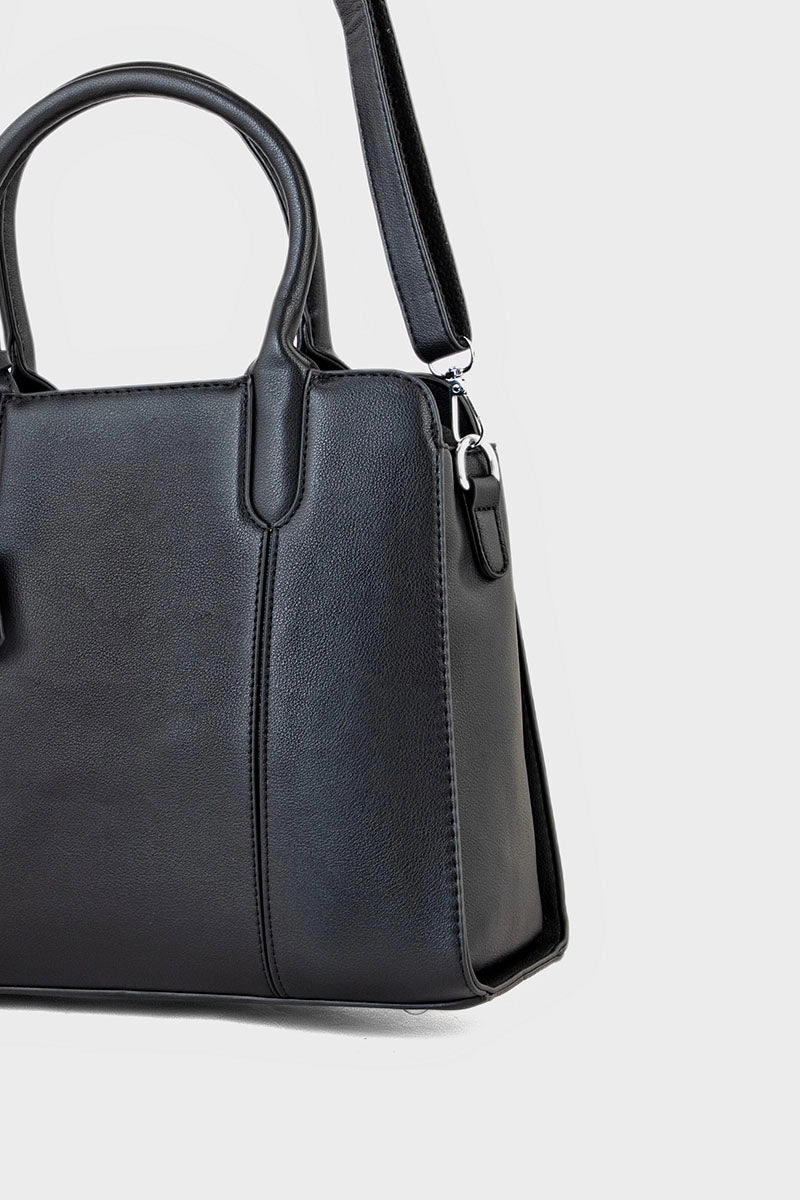 Top Handle Hand Bags BH0098-Black