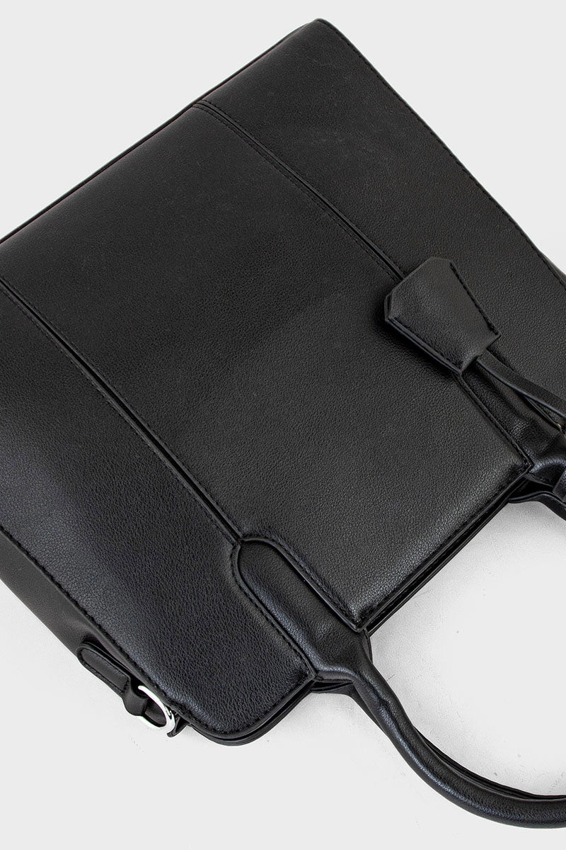 Top Handle Hand Bags BH0098-Black