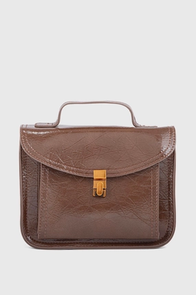 Top Handle Hand Bags BH0103-Brown