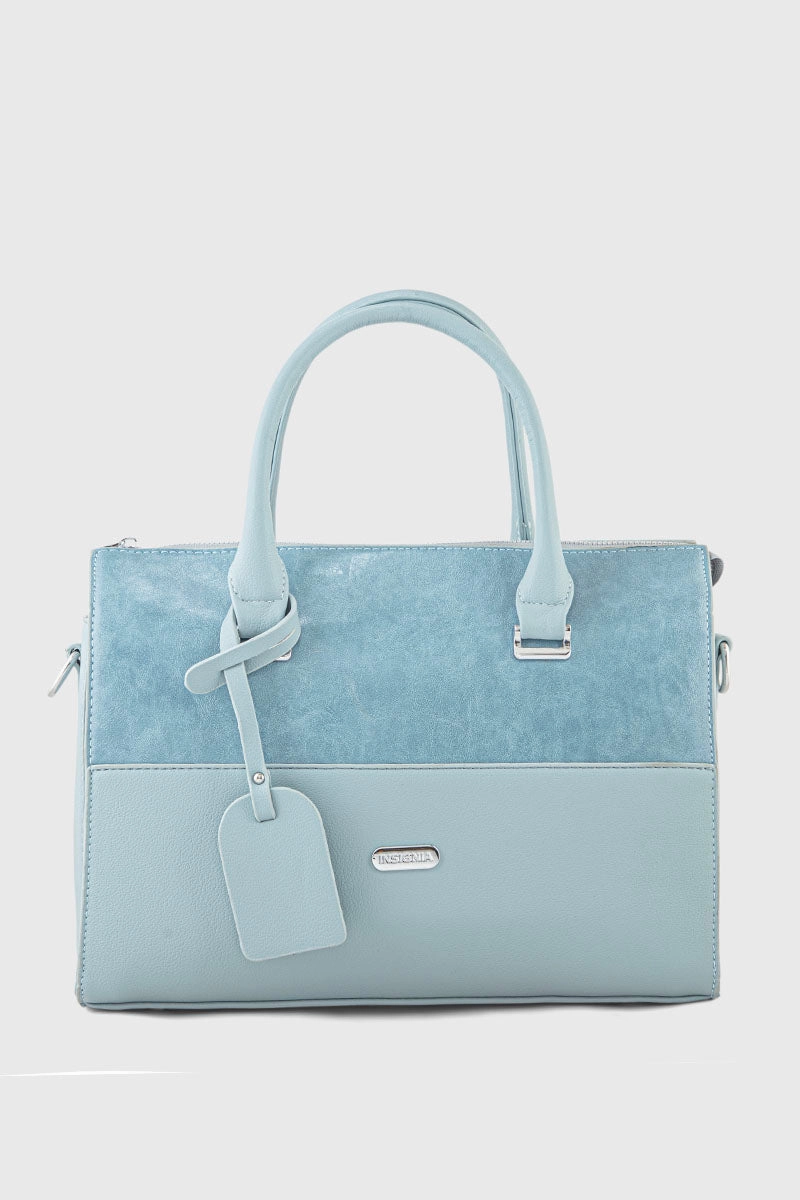 Top Handle Hand Bags BH0105-Light Blue
