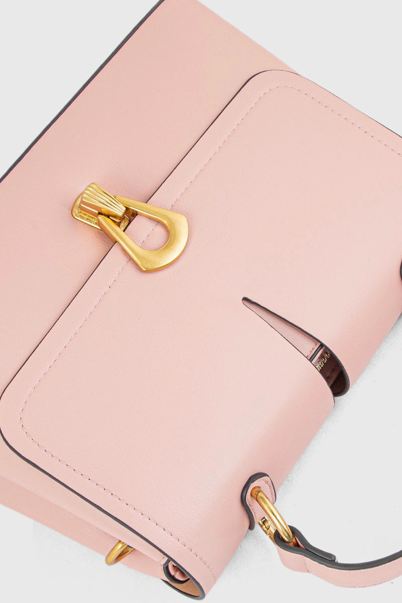Top Handle Hand Bags BH0108-Tea Pink