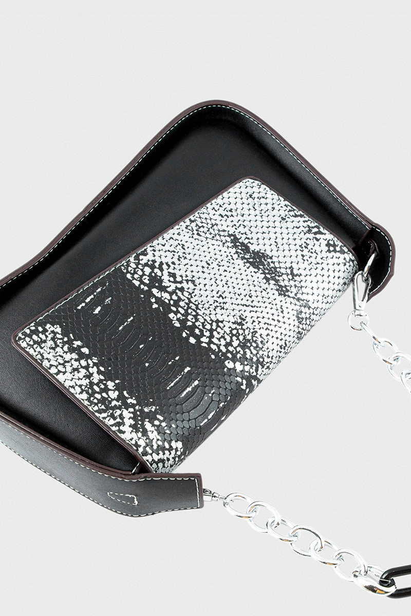 Top Handle Hand Bags BH0115-Black