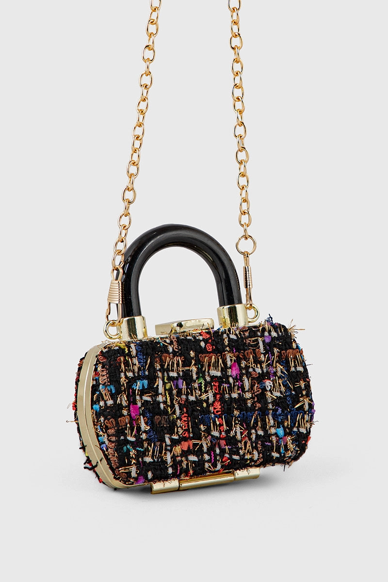 Top Handle Hand Bags BH0124-Black