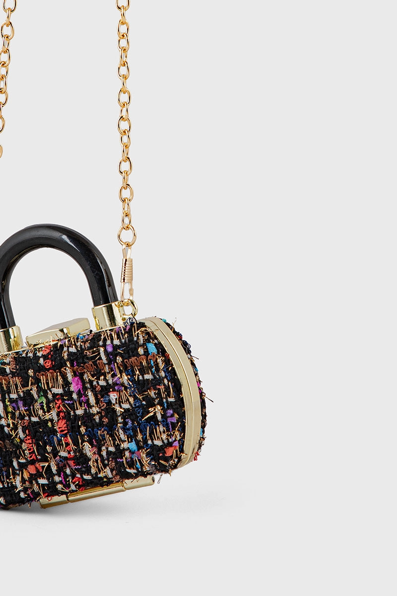 Top Handle Hand Bags BH0124-Black