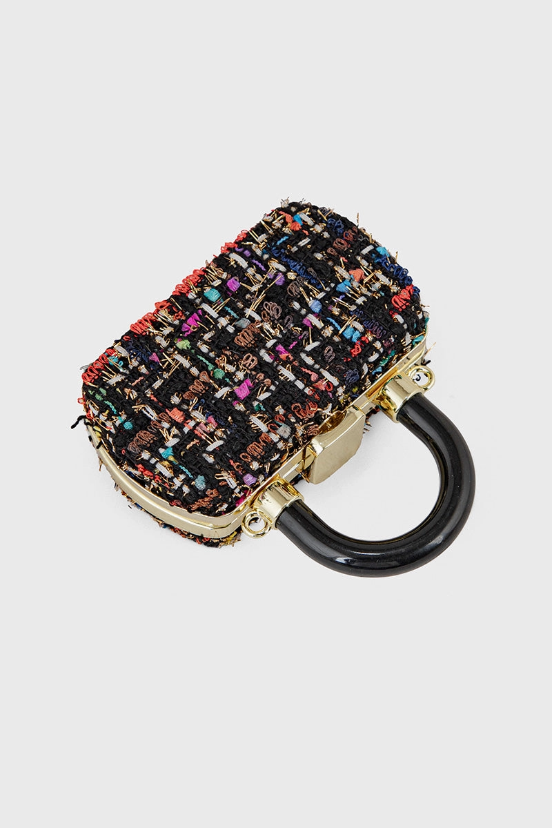 Top Handle Hand Bags BH0124-Black