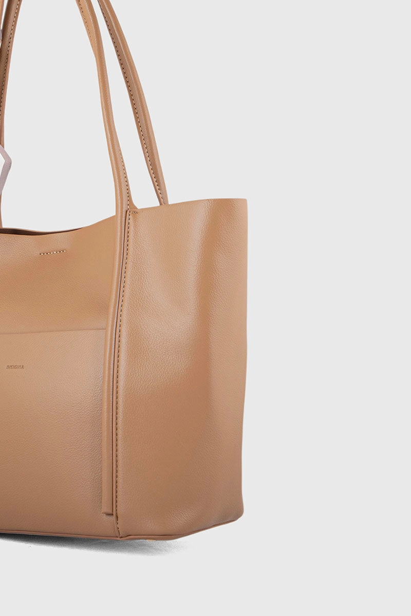Tote Hand Bags BS2095-Beige