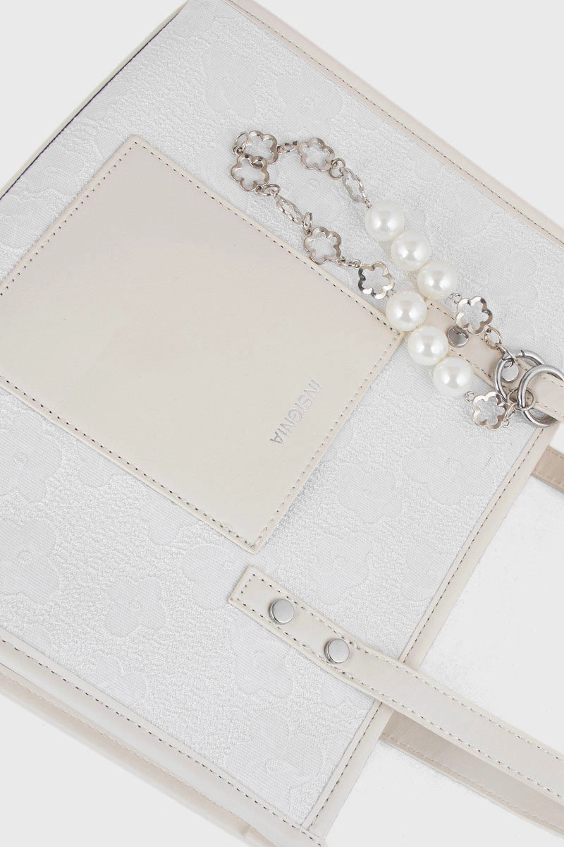 Tote Hand Bags BS2106-White