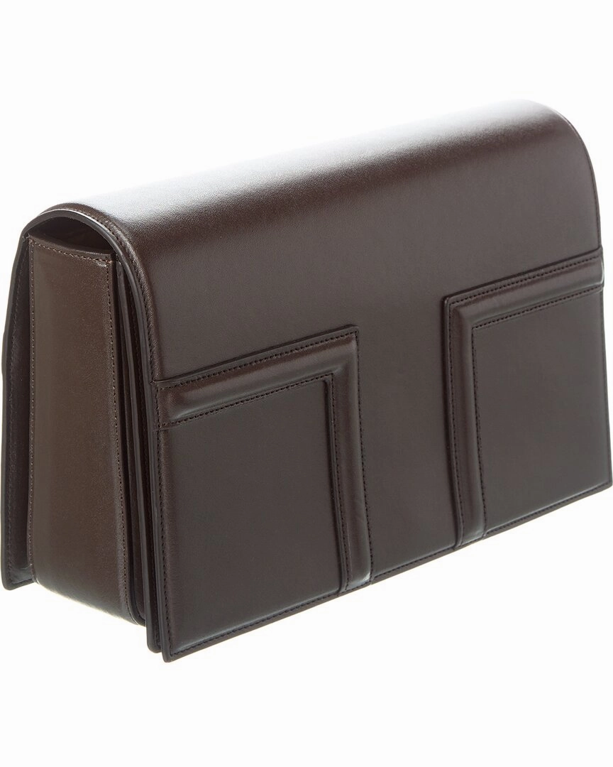 TOTEME T-Flap Leather Shoulder Bag