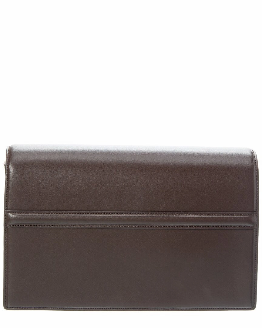 TOTEME T-Flap Leather Shoulder Bag