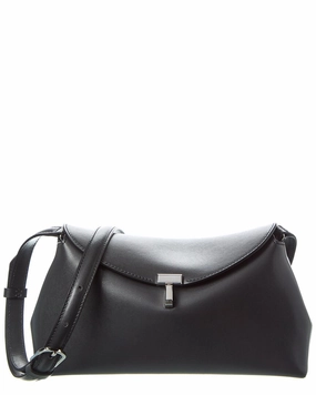 TOTEME T Lock Leather Shoulder Bag