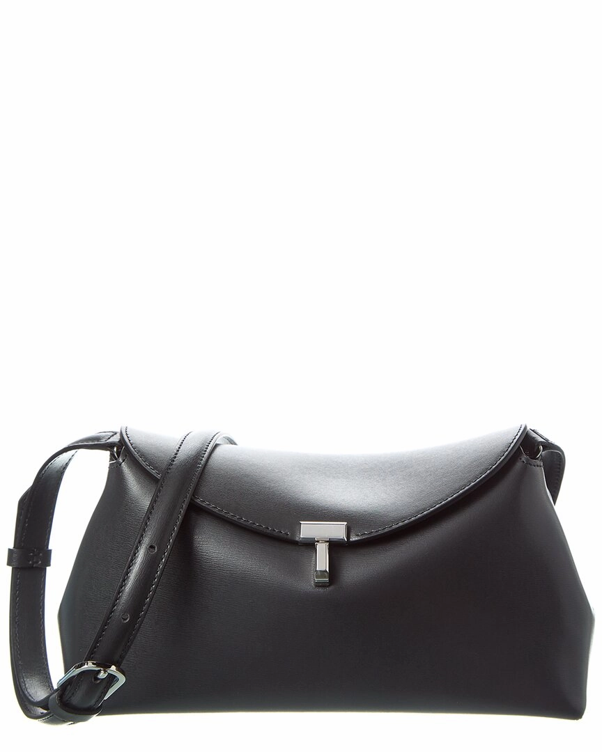 TOTEME T Lock Leather Shoulder Bag