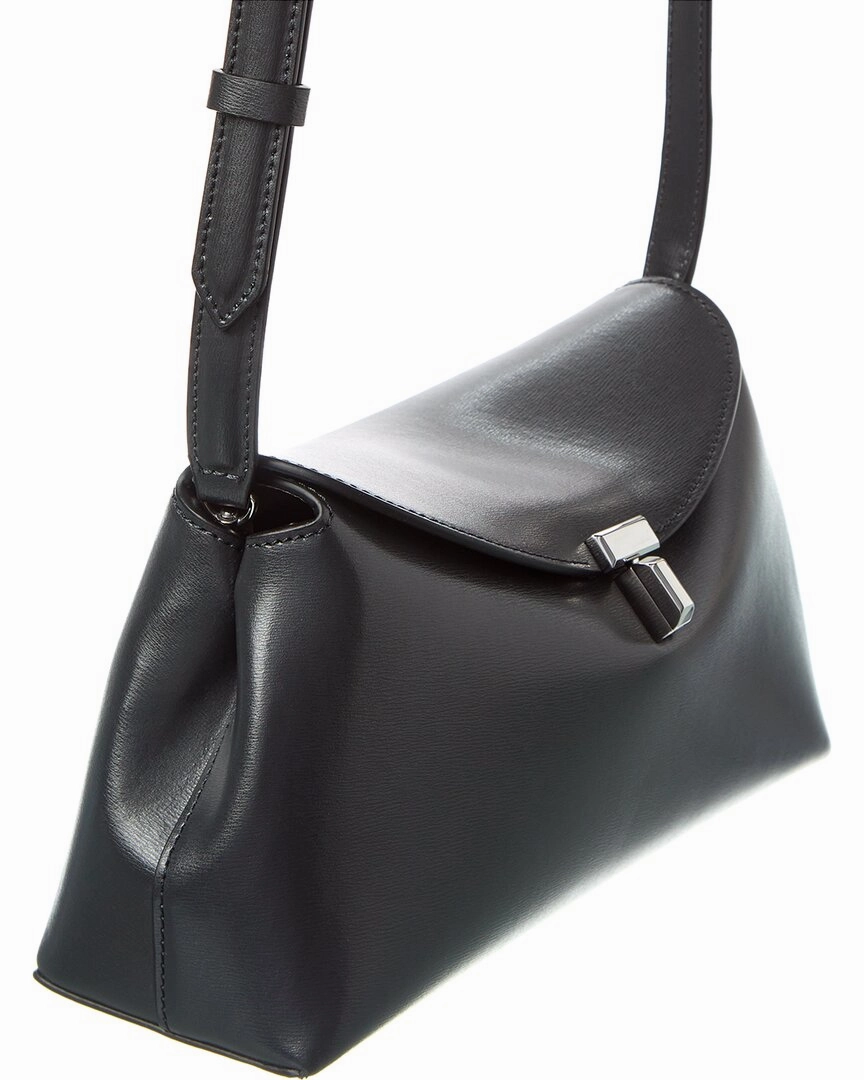 TOTEME T Lock Leather Shoulder Bag