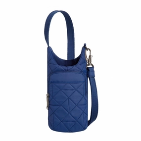 Travelon AntiTheft Insulated Water Bottle Tote Lush Blue One Size 43426391 - One Size