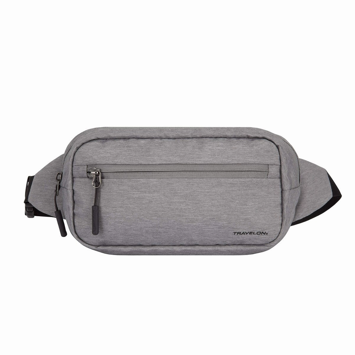 Travelon World Travel Essentials Convertible SlingWaist Pack Polyester Gray Heather One Size
