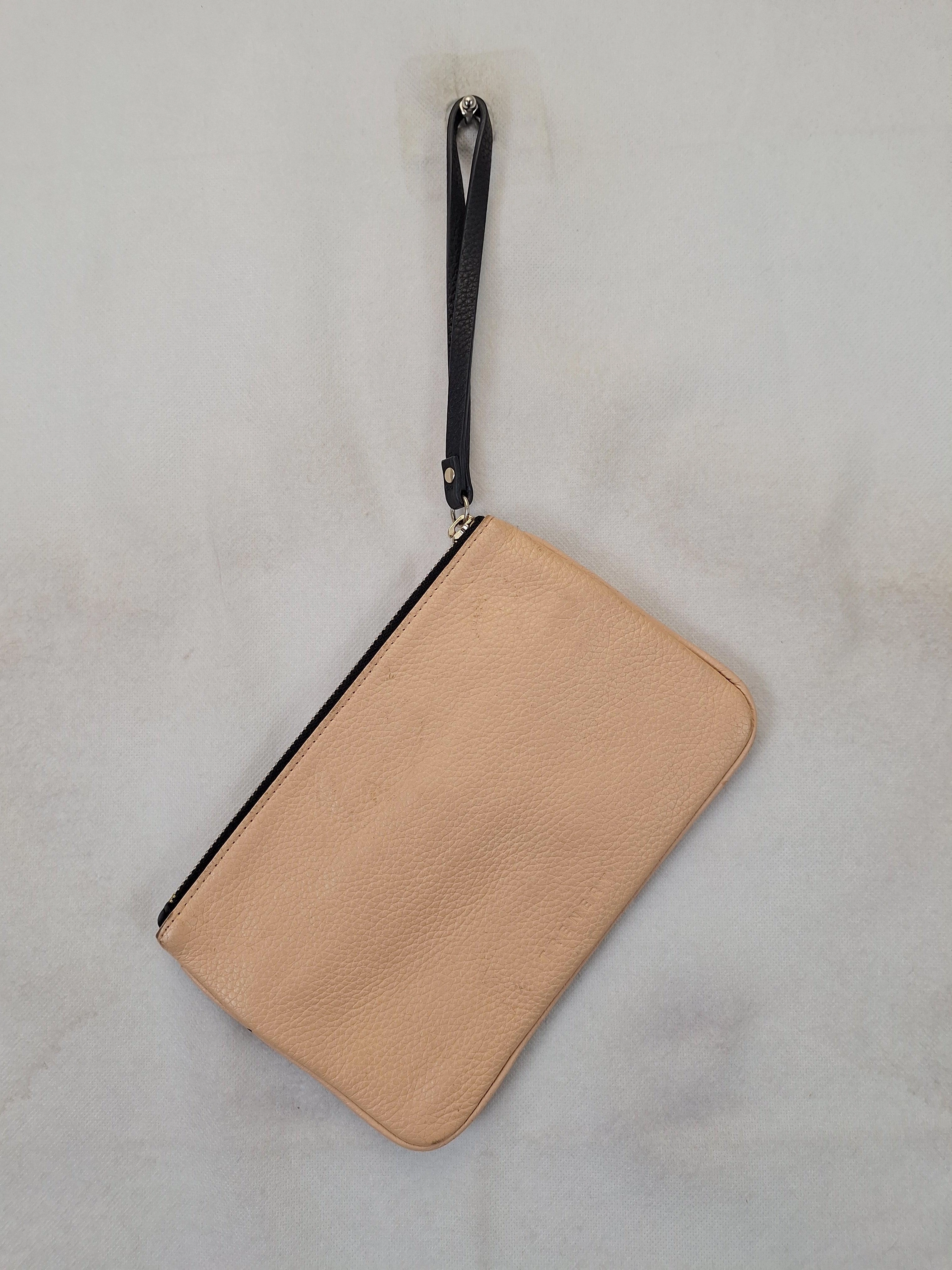 Trenery Essential Tonal Leather Wristlet