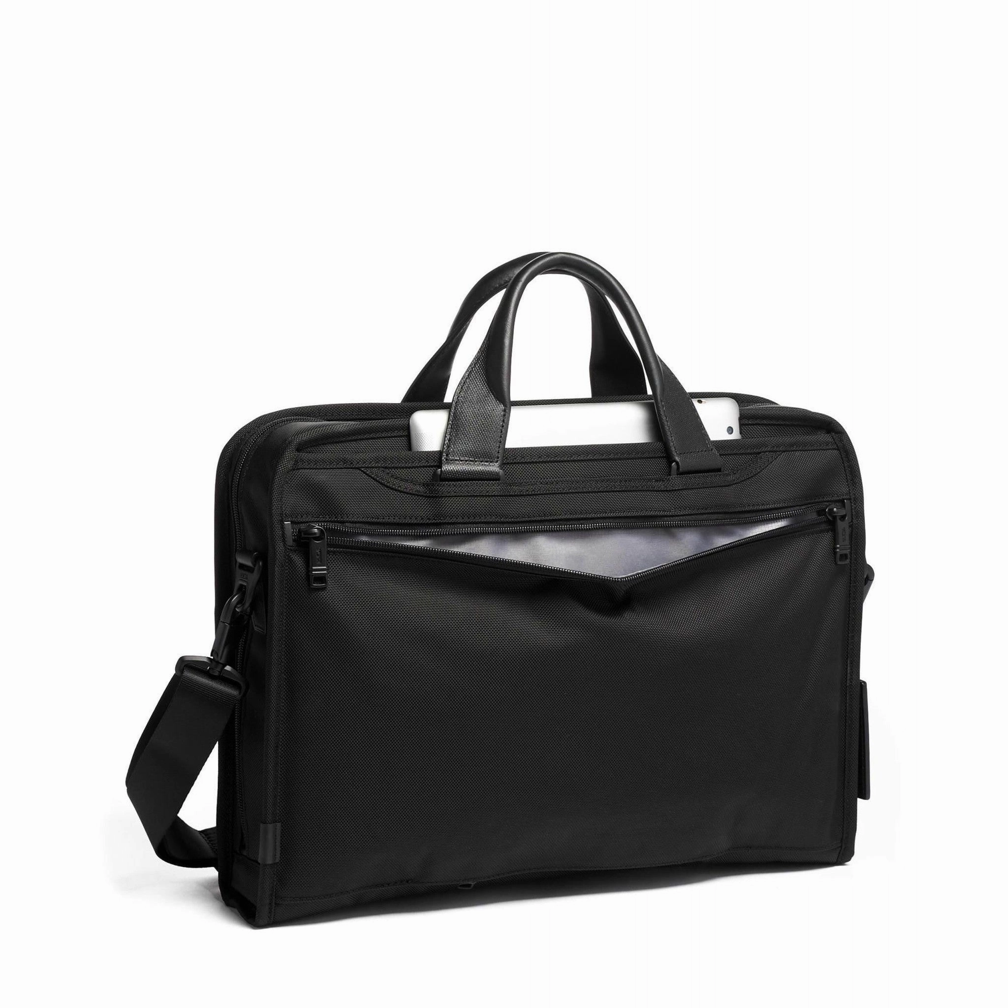 TUMI Alpha 3 Compact Large Screen Laptop Brief