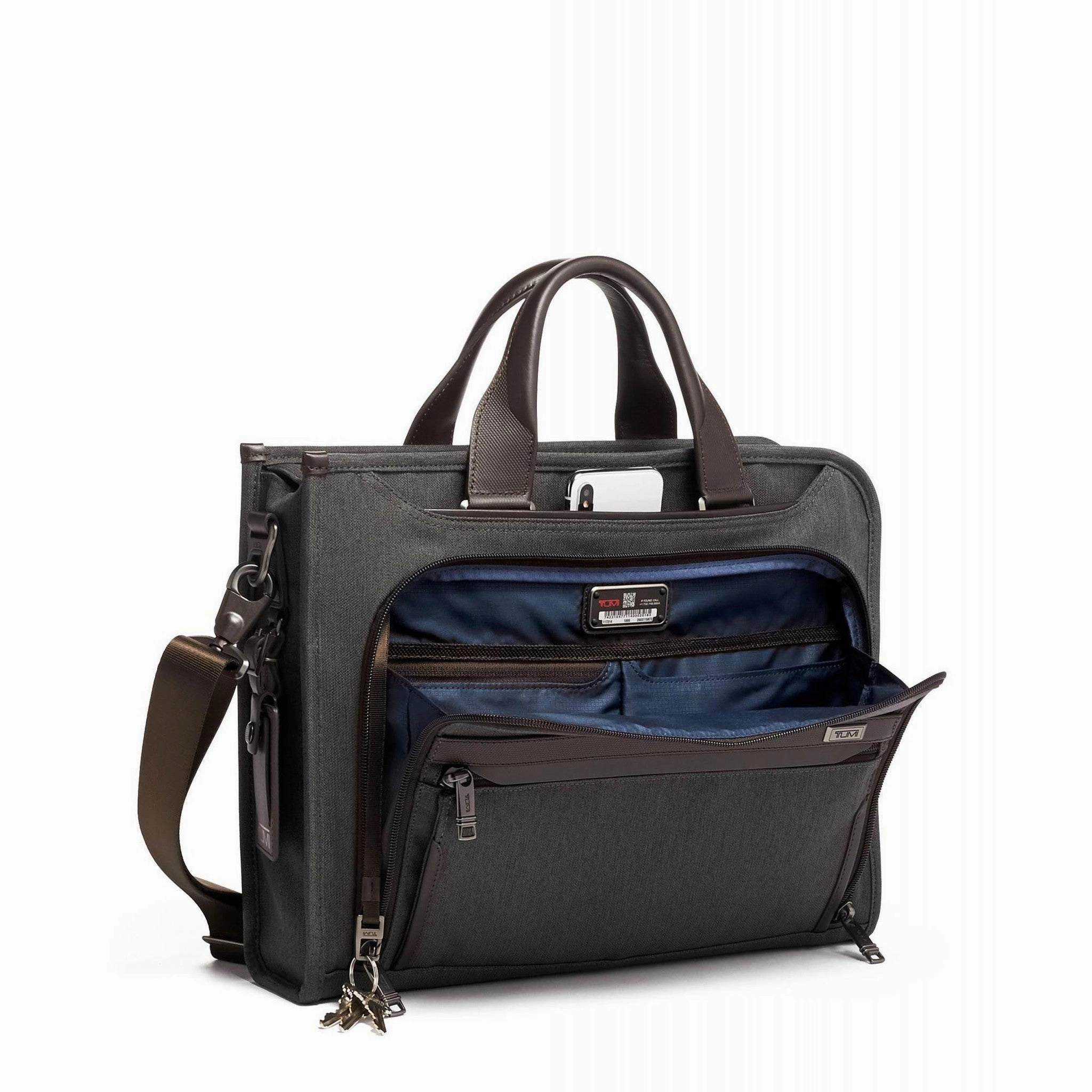 TUMI Alpha 3 Slim Deluxe Portfolio