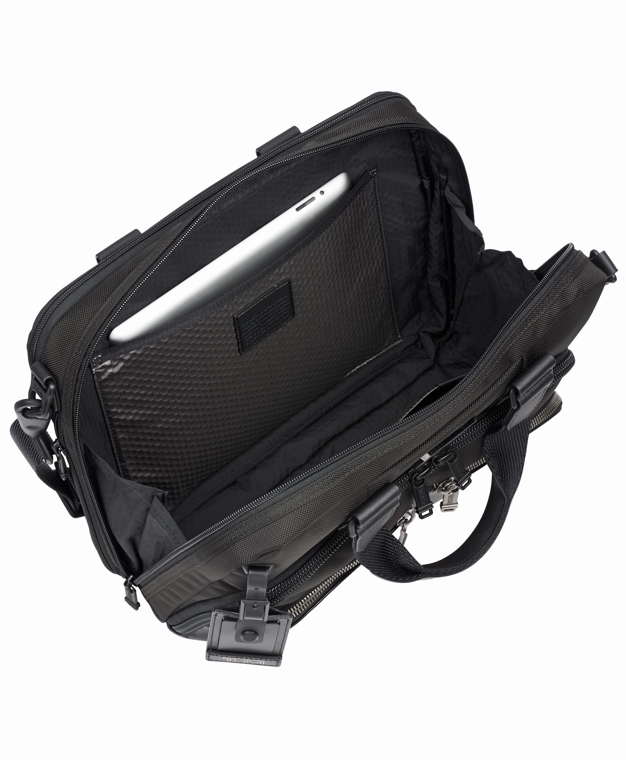 TUMI Alpha Bravo Albany Slim Commuter Briefcase