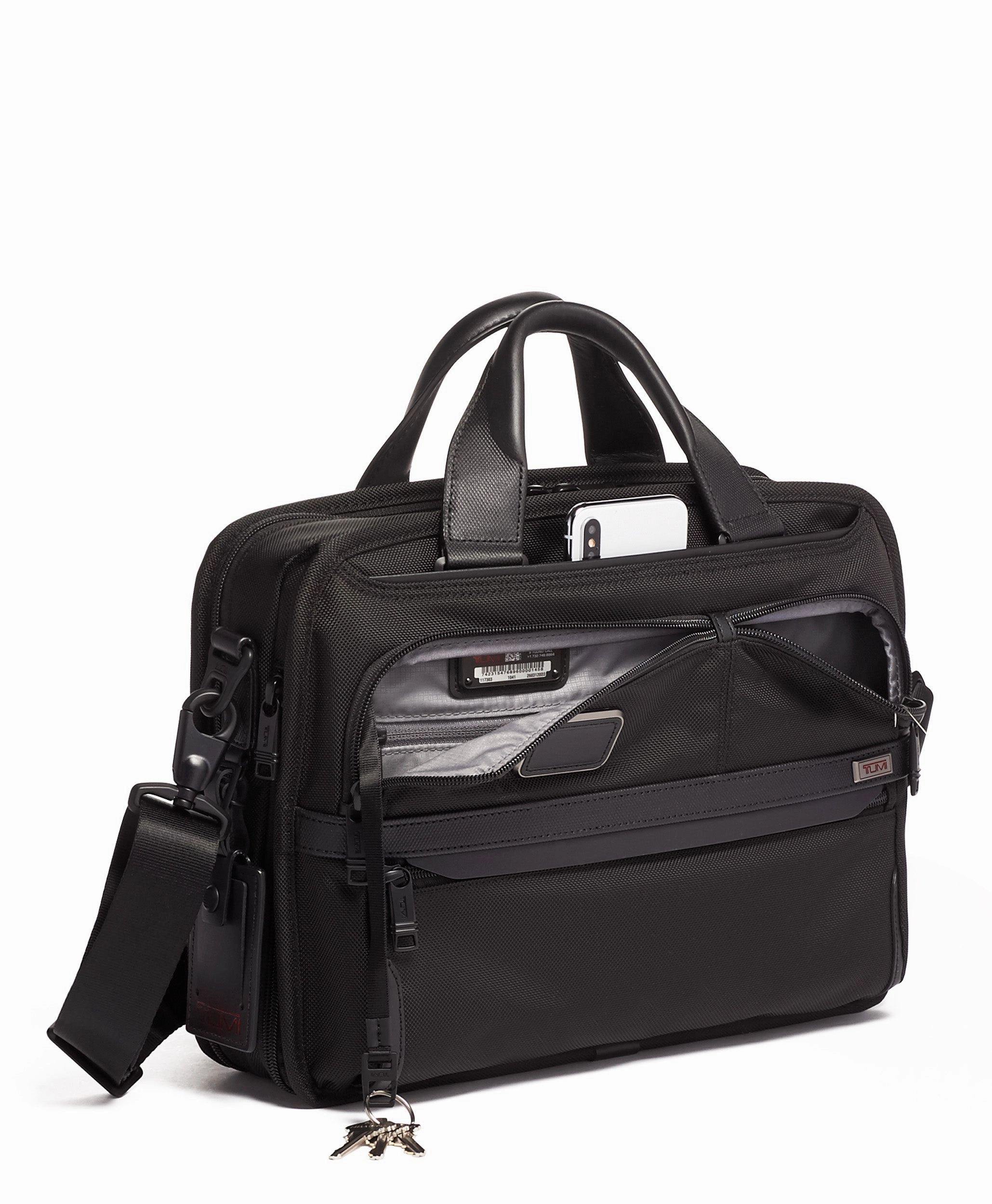 TUMI Alpha Expandable Laptop Brief