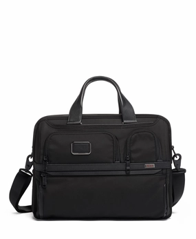 TUMI Alpha Expandable Organizer Laptop Brief