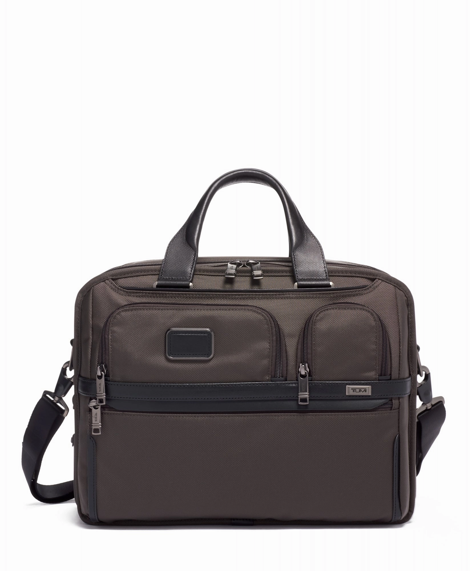 TUMI Alpha Expandable Organizer Laptop Brief
