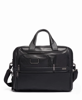 TUMI Alpha Expandable Organizer Laptop Brief