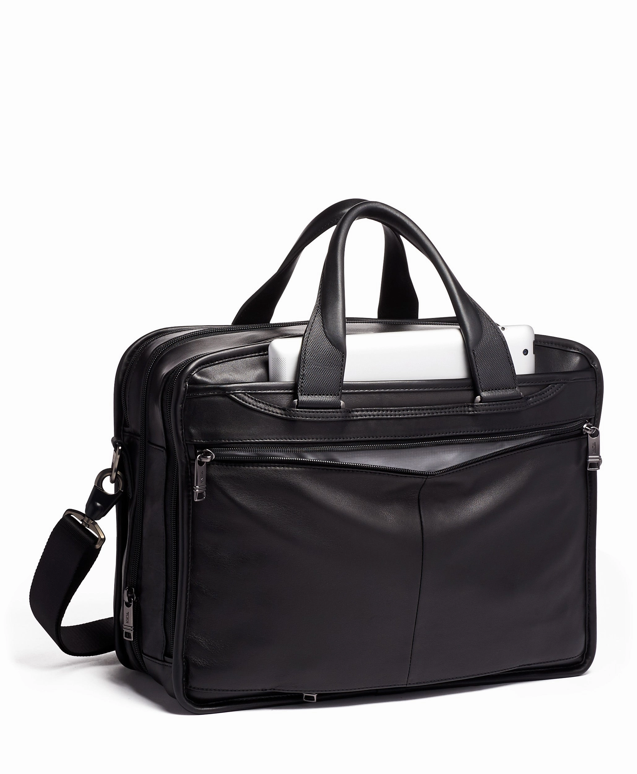 TUMI Alpha Expandable Organizer Laptop Brief