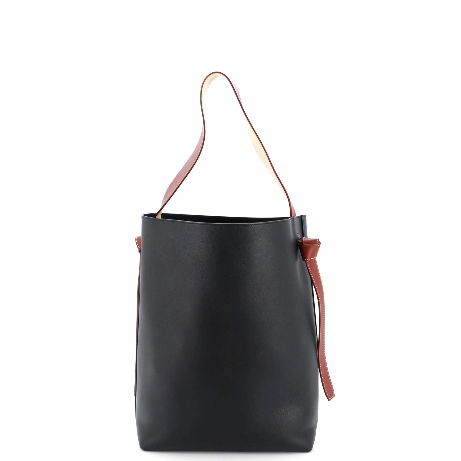 Twisted Cabas Tote Calfskin Small
