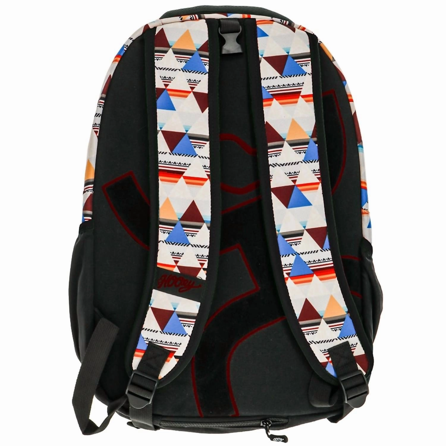 Unisex Recess Backpack In Cream/ Burgundy Aztec