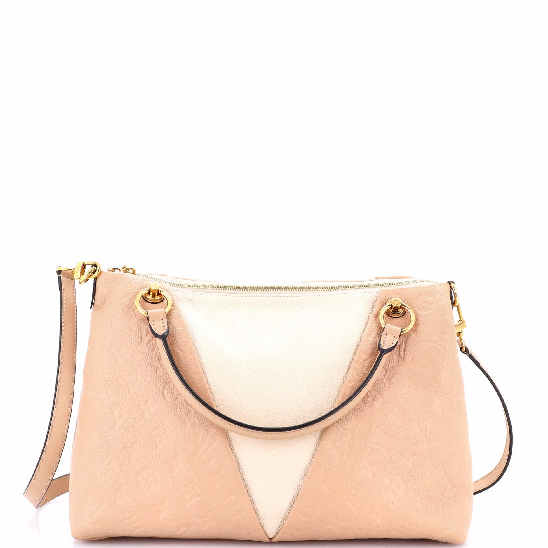 V Tote Monogram Empreinte Leather MM