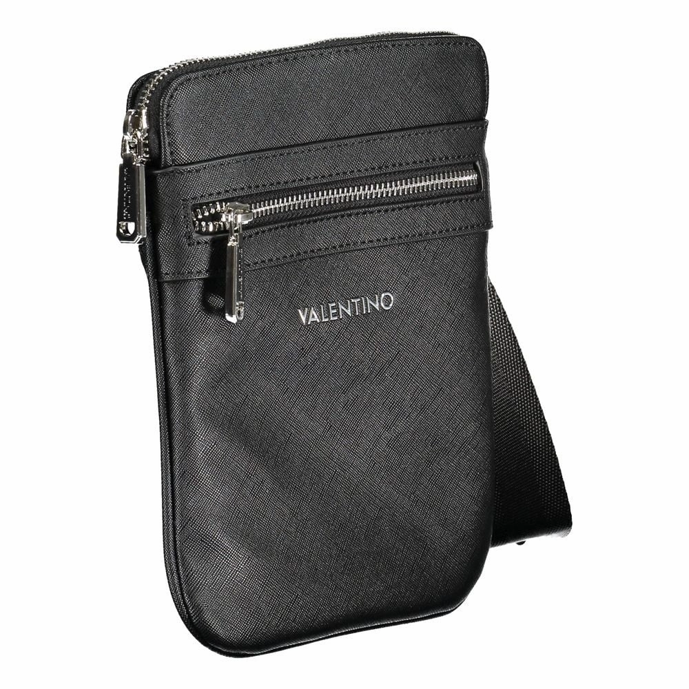 Valentino Bags Black Polyethylene Shoulder Men's Bag