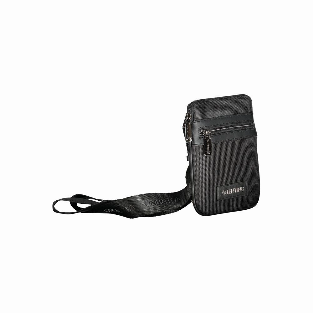 Valentino Bags Black Polyethylene Shoulder Men's Bag