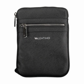 Valentino Bags Black Polyethylene Shoulder Men's Bag