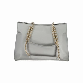 Valentino Bags Gray Polyethylene Women's Handbag