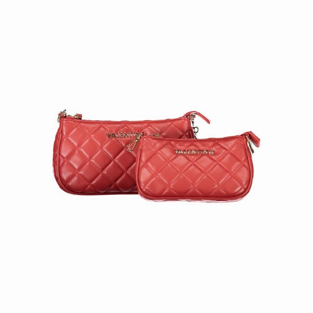 Valentino Bags Red Polyethylene Women's Handbag