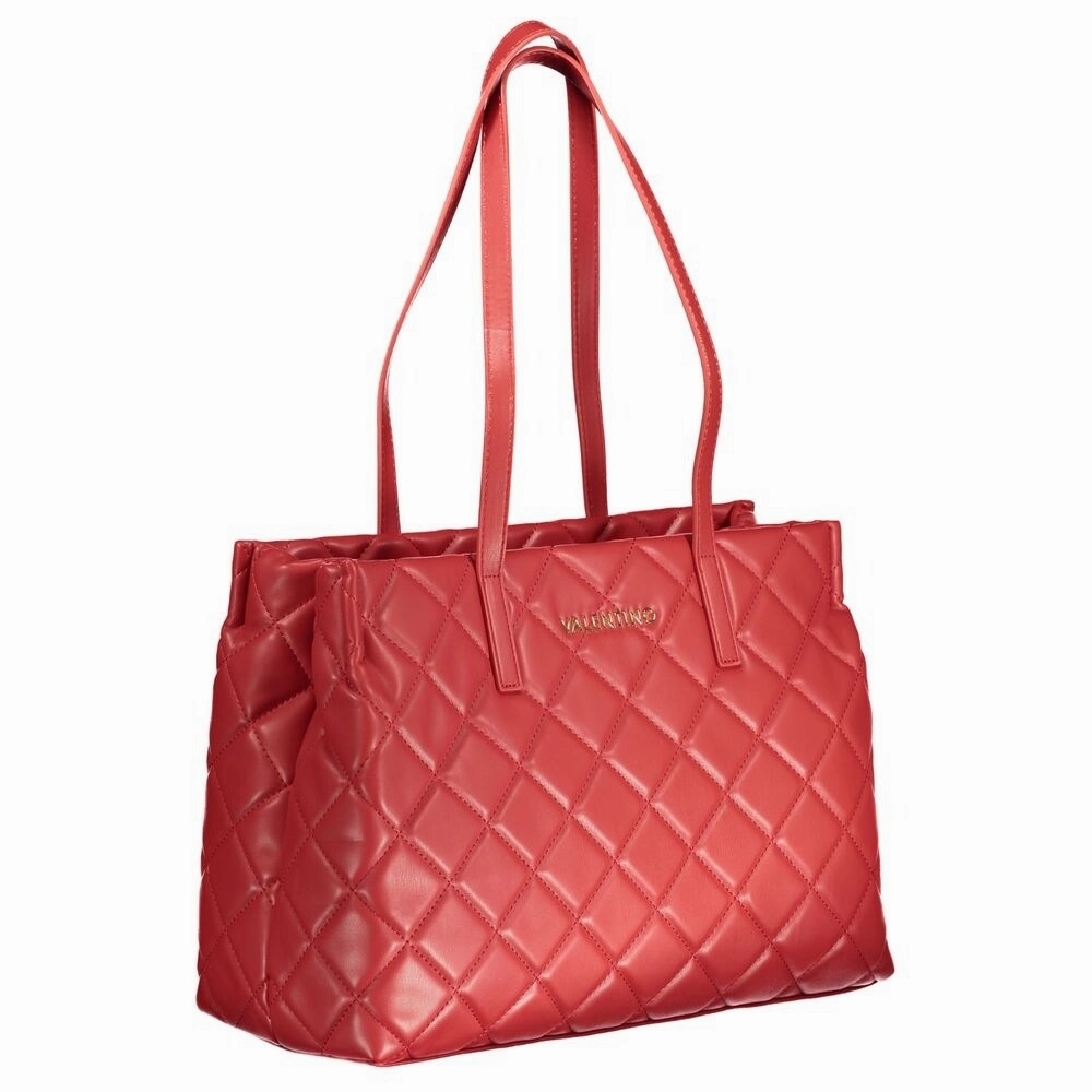 Valentino Bags Red Polyethylene Women's Handbag