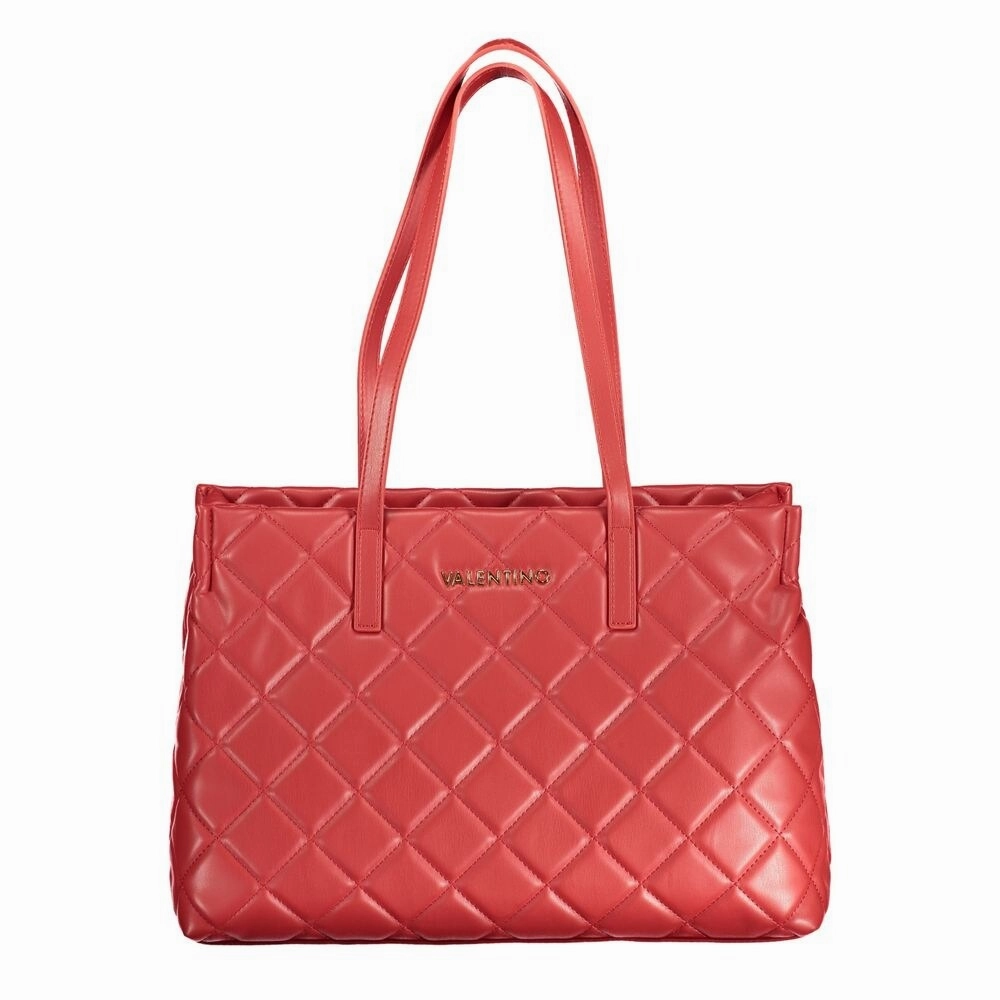 Valentino Bags Red Polyethylene Women's Handbag