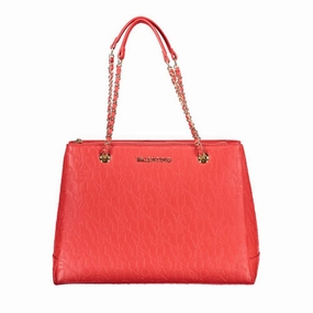 Valentino Bags Red Polyethylene Women's Handbag