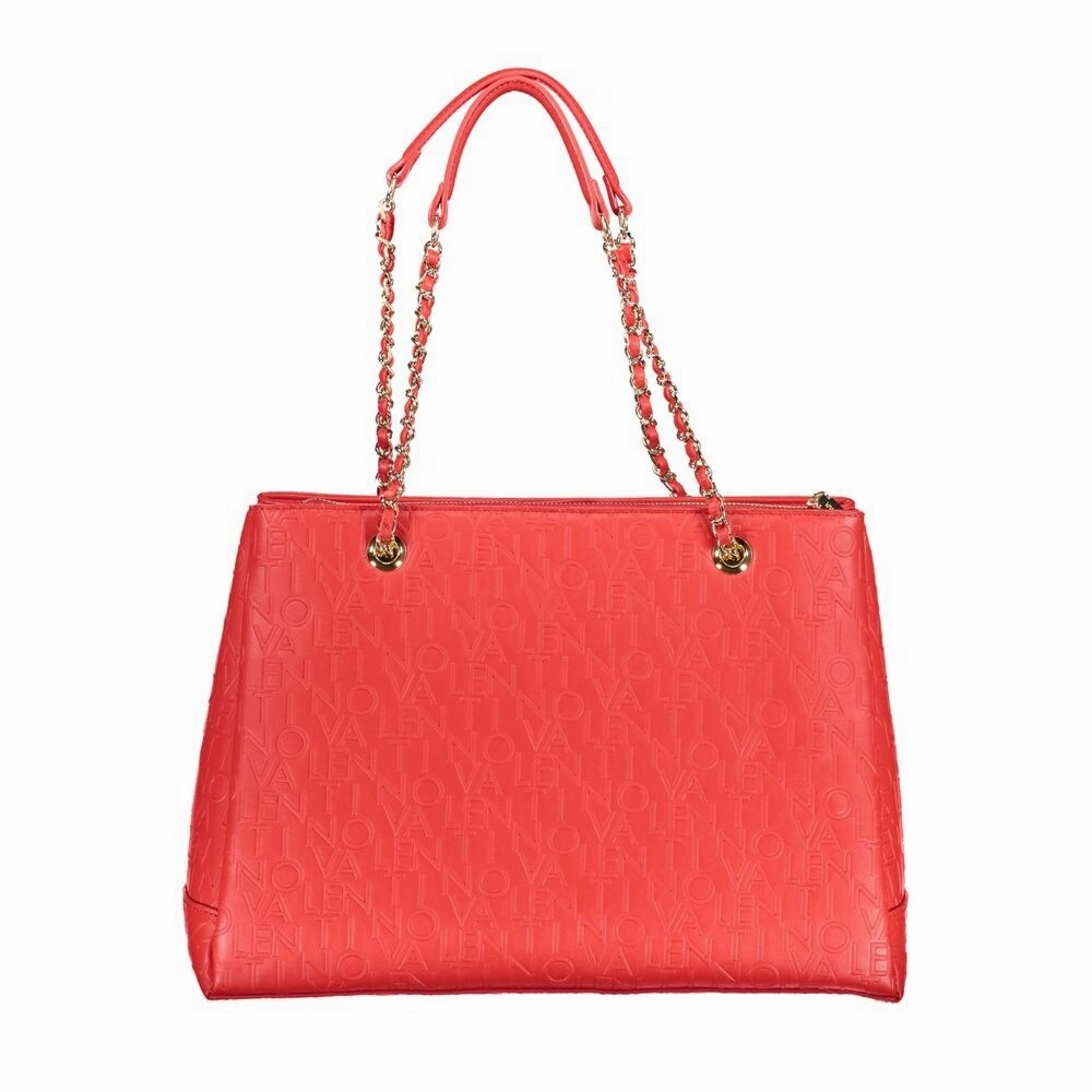 Valentino Bags Red Polyethylene Women's Handbag