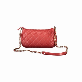 Valentino Bags Red Polyethylene Women's Handbag