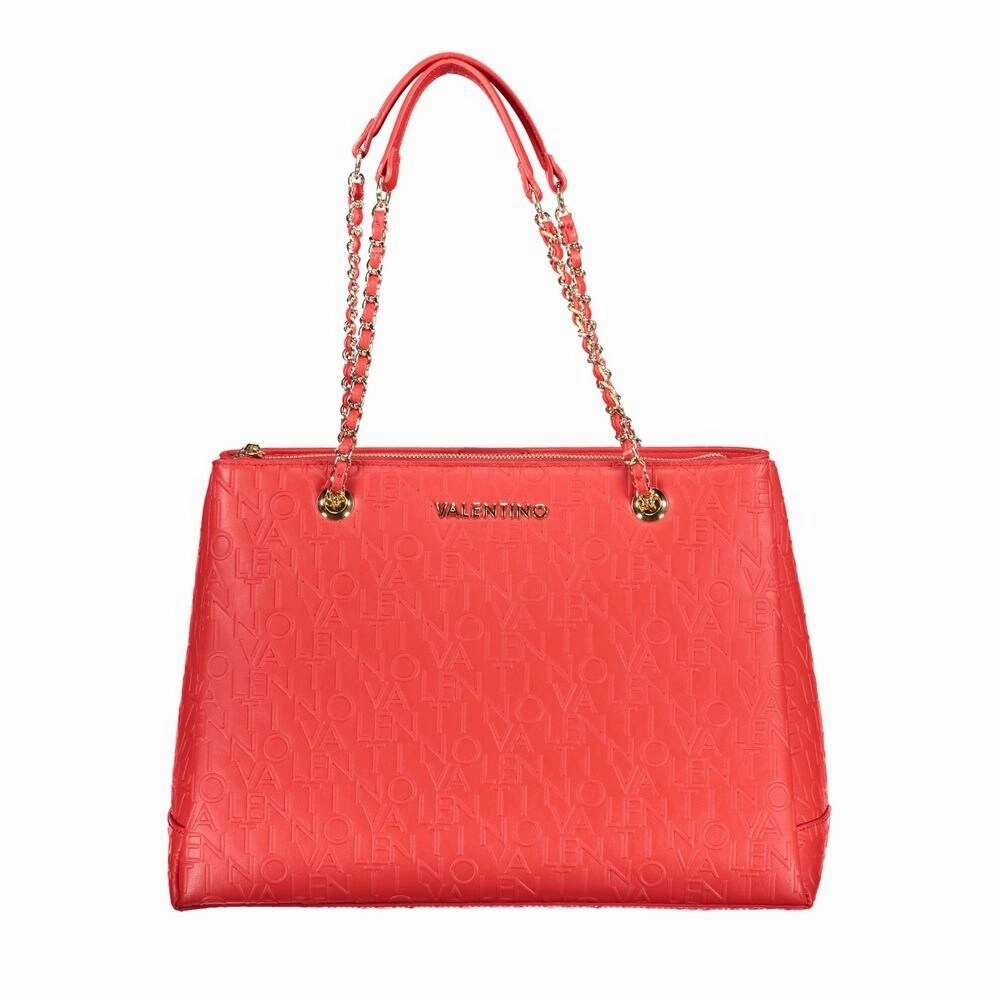 Valentino Bags Red Polyethylene Women's Handbag
