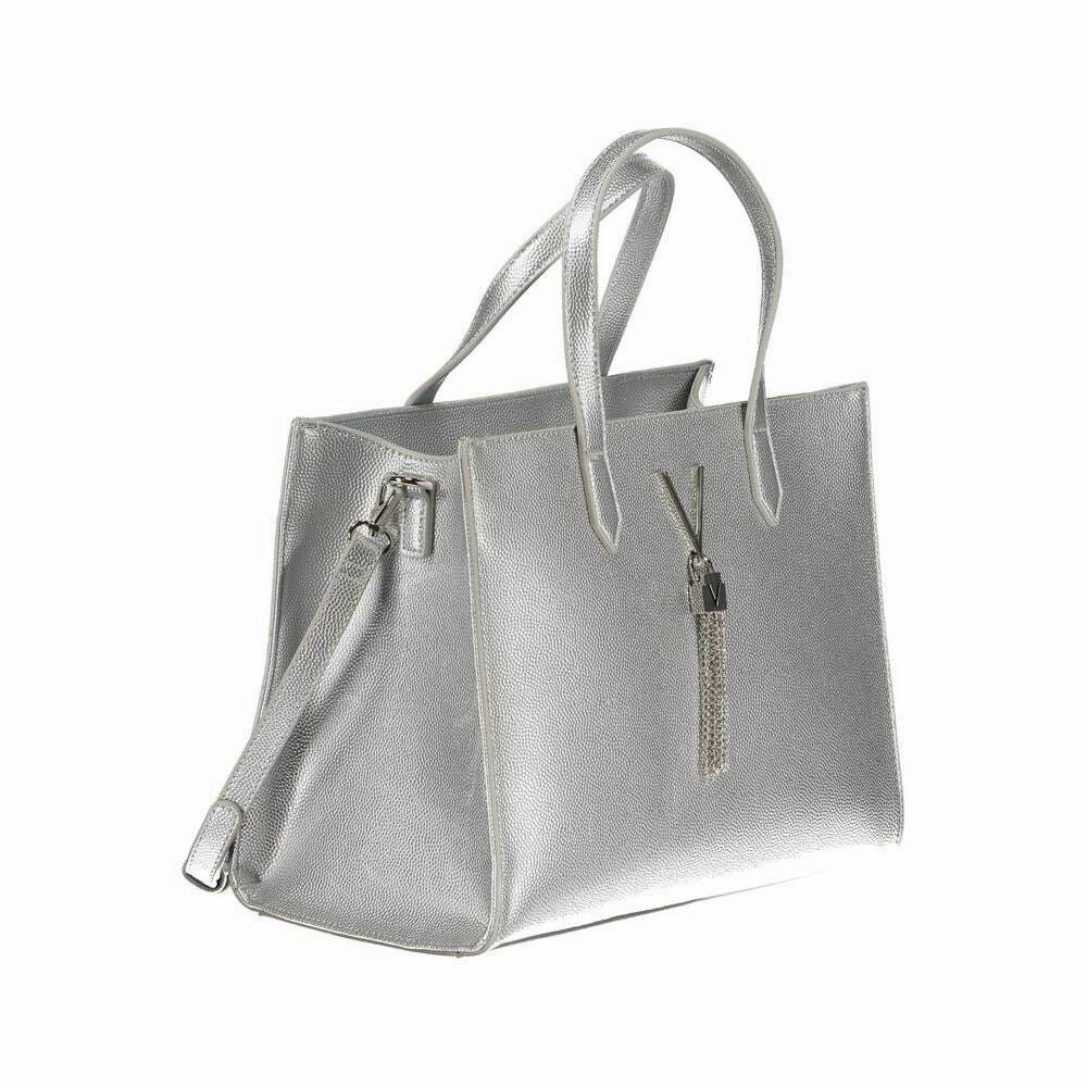 Valentino Bags Silver Polyethylene Women's Handbag