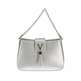 Valentino Bags Silver Polyethylene Women's Handbag
