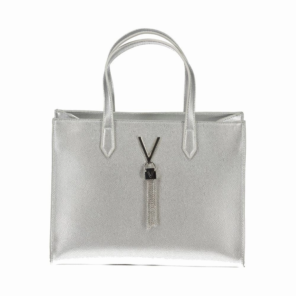 Valentino Bags Silver Polyethylene Women's Handbag