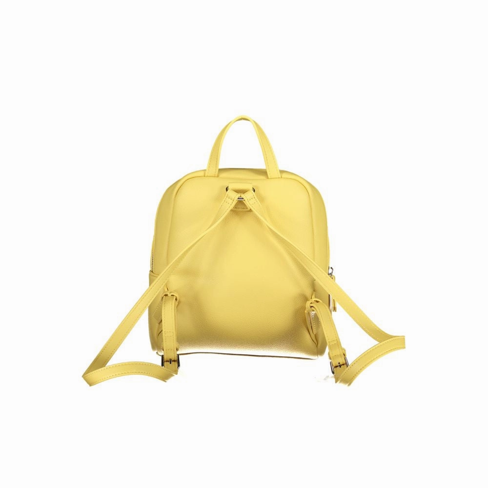 Valentino Bags Yellow Polyethylene Backpack