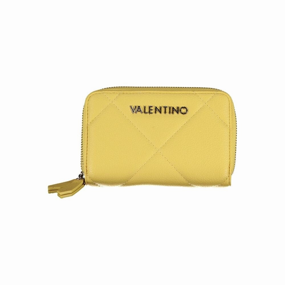 Valentino Bags Yellow Polyethylene Women's Wallet